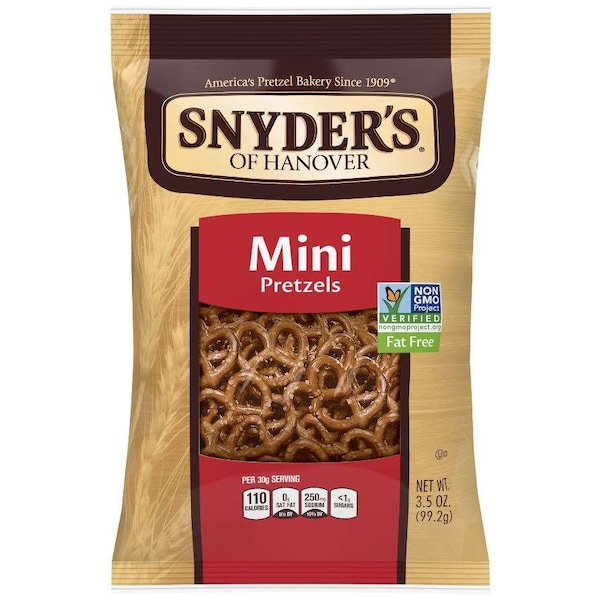 Snyders Of Hanover Snyder's Of Hanover Mini Pretzels 3.5 oz., PK8 111816 - main